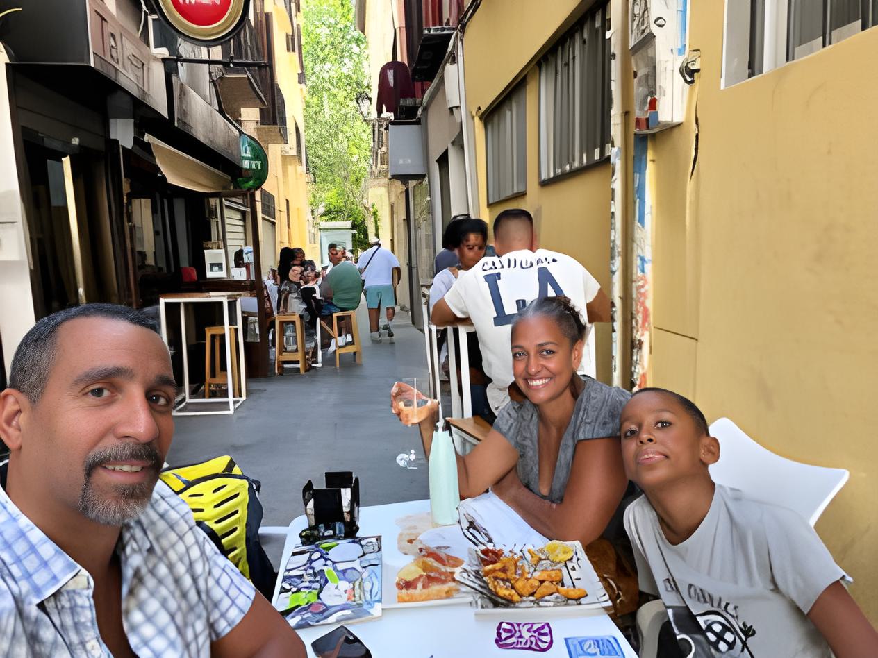 Amy, Derek and Antony, Seattle, USA family